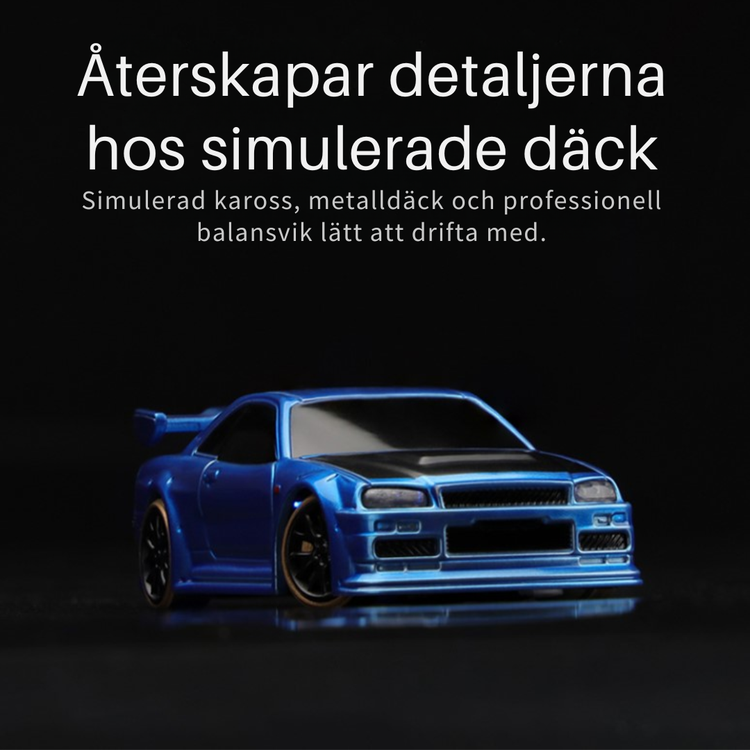 Mini drifter - Fjärrstyrd driftbil för alla åldrar